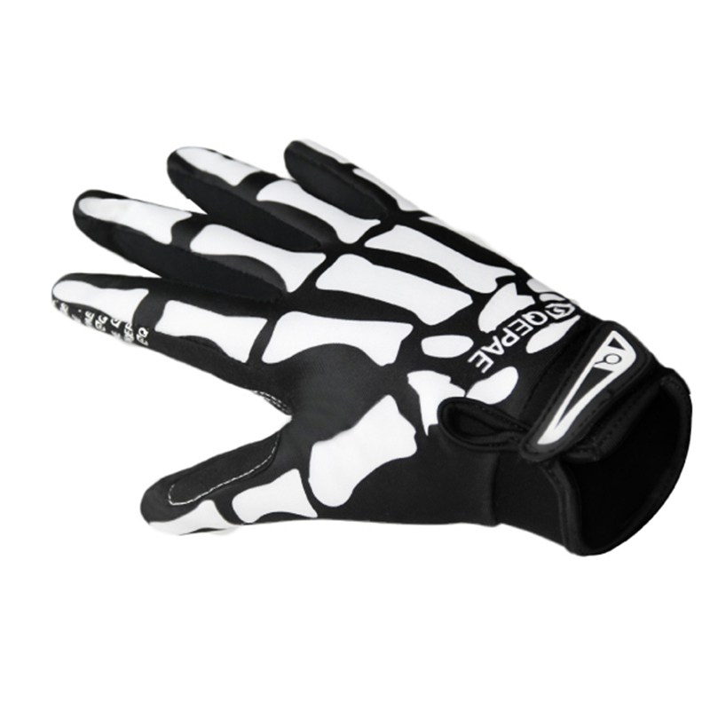 VolledigeFingerSkullHandschoenenSkeletPatroonFietsFietsenMotorcycleMotorbikeRacingRijdenHandschoenen-1005001446831782