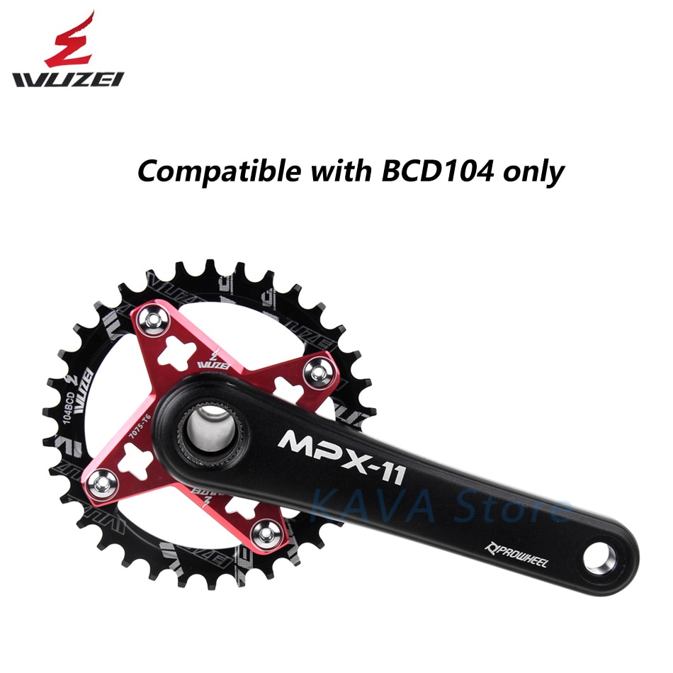 WUZEIMTBmountainbikecrankadapterGXPtoBCD104mmspiderAdapterForSRAMXX1X0X9CrankConvertProtector1xSyste-32990453194