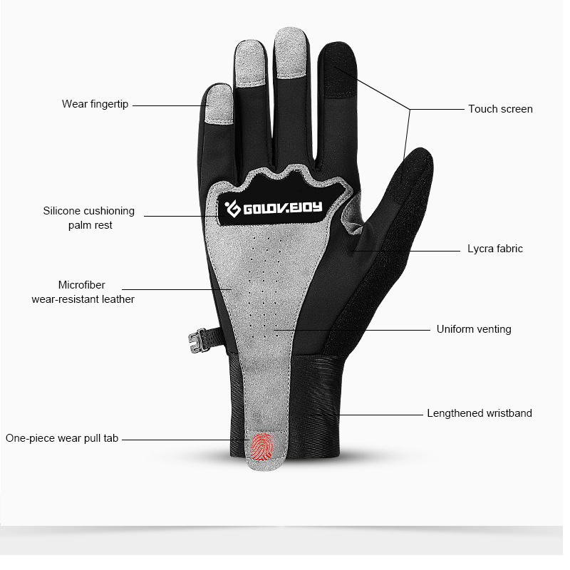 WinddichtHandschoenenThermischeWarmMotorcycleTouchScreenWinterHerfstWarmRijdenMtbFietsHandschoen-1005001369505744