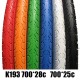 Catazer 700*28C 700*25C 32C 35C 700*40C 30 TPI 193 1053 Road Bike Bicycle Tire for Fixed Gear Road Bicycle Cruiser Bike